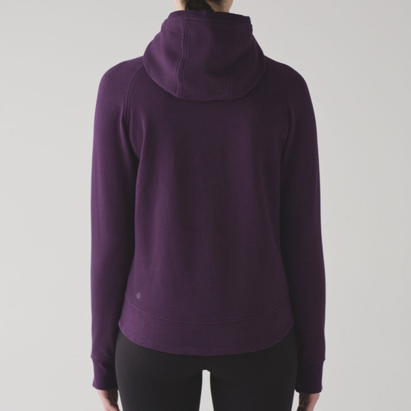 Lululemon Fleece Please Hoodie Purple Women's 4 - Picture 2 of 12